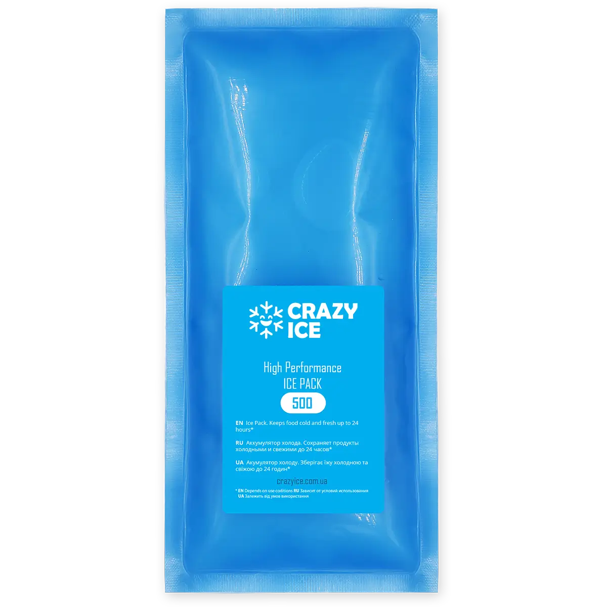 CrazyIce 500 — акумулятор холоду для доставки продуктів